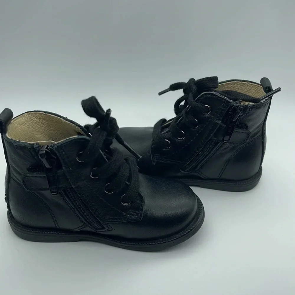 NATURINO/FALCOTTO Robin Leather Ankle Boot, NIB